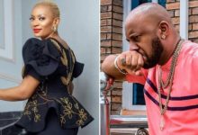 May Edochie thanks her husband, Yul Edochie's Instagram follower who tackled him for marrying a second wife 3 May Edochie and Yul Edochie