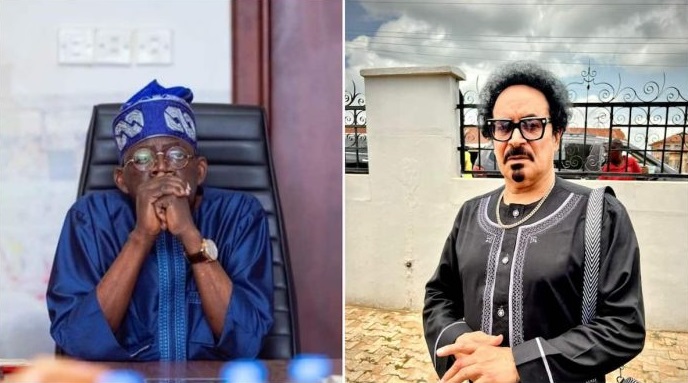 Tinubu is my inlaw, he's 86 and not qualified to become president - Veteran Singer, Tee Mac 1 Tee Mac and Tinubu