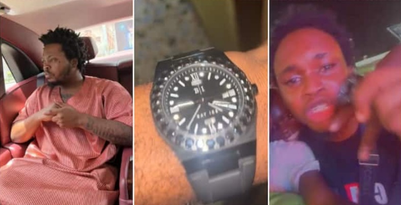 olamide gifts 2.5 million watch to fan
