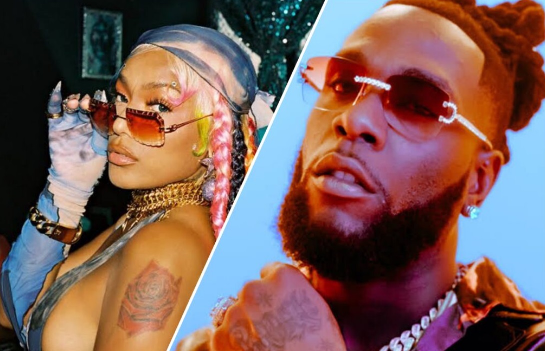 Steff London and Burna Boy